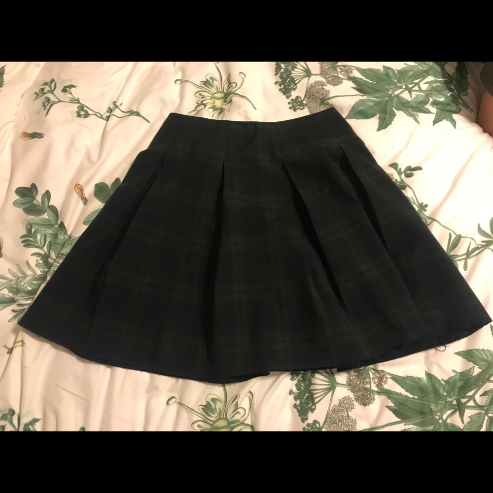 Plaid Mini Skirt